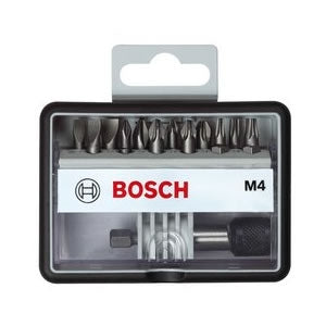 Bosch accessoires bitset | extra hard m4 | robustline | 13-delig | 2607002566 - 2607002566