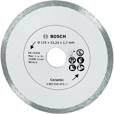 Bosch accessoires diamantdoorslijpschijf voor keramische tegels, 125 mm ø - 2607019473