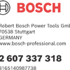 Bosch groen bosch accessoires pba 18v 6.0ah w-c accu - 2607337318