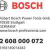Bosch accessoires schuurplateau - 2608000072