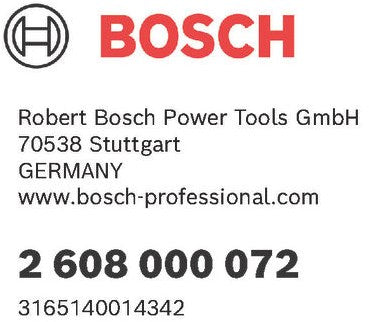 Bosch accessoires schuurplateau - 2608000072