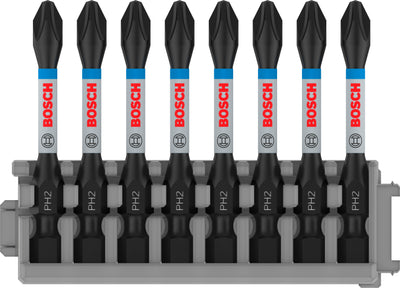 Bosch accessoires schroefbit impact control ph2, 50 mm 8x - 2608522330