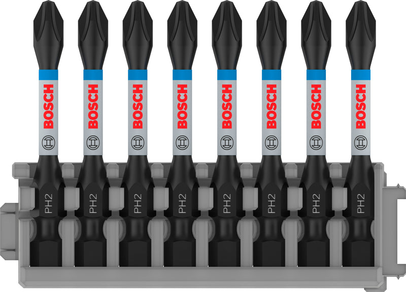 Bosch accessoires schroefbit impact control ph2, 50 mm 8x - 2608522330