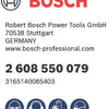 Bosch accessoires centreerboor voor zeskantopnameschacht 8 mm 1st - 2608550079