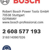 Bosch accessoires 10x metaalboor hss pointeq 2,5mm - 2608577193