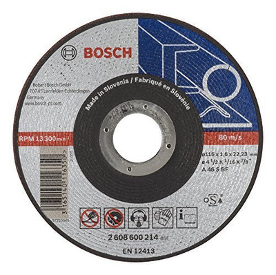 Bosch accessoires doorslijpschijven | metaal | 115x1,6 | 2608600214 - 2608600214