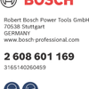 Bosch accessoires schuurplateau pex 270 a 2608601169 - 2608601169