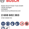 Bosch accessoires doorslijpschijf recht rapido multi construction acs 46 v bf, 125 mm, 22,23 mm, 1,6 mm - 1 stuks - 2608602383