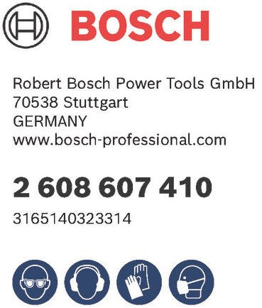 Bosch accessoires 10 multi c430, expert for wood+paint 11, 180 - 2608607410