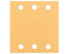 Bosch schuurpapier 115x107mm k80 red (10st) (nml)
