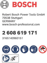Bosch accessoires x-lock fiberschijf, 125mm, g 24, r444, expert for metal - 1 stuk(s) - 2608619171 - afbeelding 2