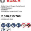 Bosch accessoires doorslijpschijf standard metal 125x1x22.23 - 2608619768