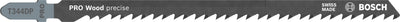 Bosch accessoires 5 x precision voor hout decoupeerzaagblad t344dp - 2608633a36