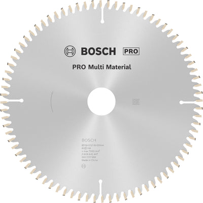 Bosch accessoires cirkelzaagblad multi material 216 x 30 x 2,5 mm, 80 1st - 2608640447