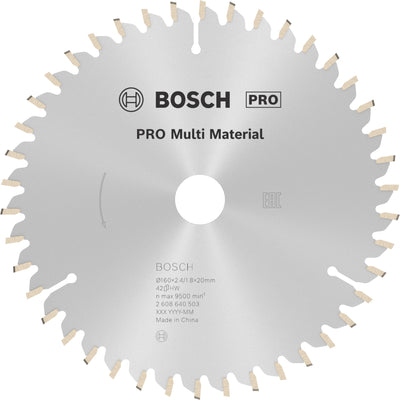 Bosch accessoires cirkelzaagblad 160x20x2,4mm | 42t - 2608640503