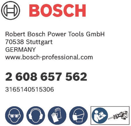 Bosch accessoires reciprozaagblad s 1411 df heavy for wood and metal 25st - 2608657562