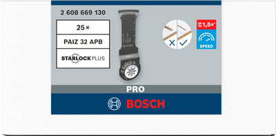 Bosch accessoires pro paiz 32 apb invalzaagblad | 32 x 60 mm | 1 stuks - 2608669130