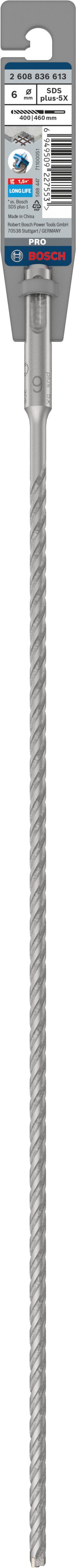 Bosch accessoires pro sds plus-5x hamerboor | 6 x 400 x 460 mm - 2608836613