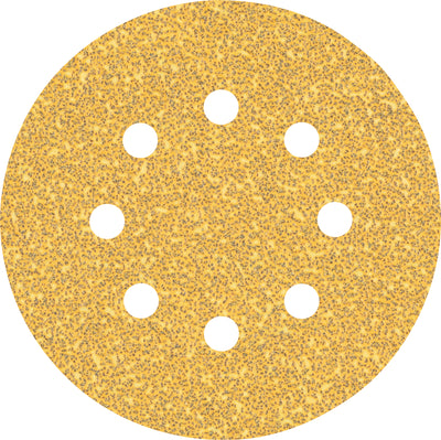 Bosch accessoires expert c470 schuurpapier voor excenterschuurmachines 125 mm, 8 gaten, k40 5-delig - 2608900803