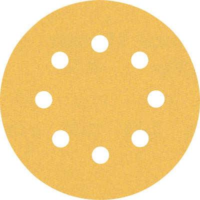 Bosch accessoires expert c470 schuurpapier voor excenterschuurmachines 125 mm, 8 gaten, k60 120 240 6-delig - 2608900812