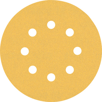 Bosch accessoires expert c470 schuurpapier voor excenterschuurmachines 125 mm, 8 gaten, k120 50-delig - 1 stuk(s) - 2608900912