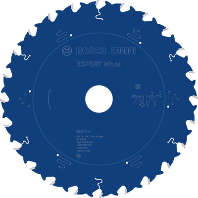 Bosch accessoires expert wood cirkelzaagblad | 216 x 2,6 1,6 x 30 mm | t24 - 2608902207
