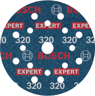 Bosch accessoires expert schuurschijf o780 met film onderlaag, 125 mm, g320, 6x - 2608902405