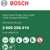 Bosch accessoires diamantdoorslijpschijf beton | 125mm - 2609256414