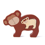 Trixie Houten Babypuzzel Mr. Monkey - afbeelding 1