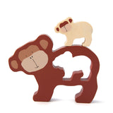 Trixie Houten Babypuzzel Mr. Monkey - afbeelding 2