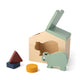 Trixie houten huis met blokken - mr. polar bear