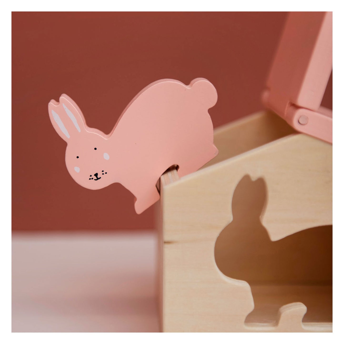 Trixie Houten Huis met Blokken Mrs. Rabbit