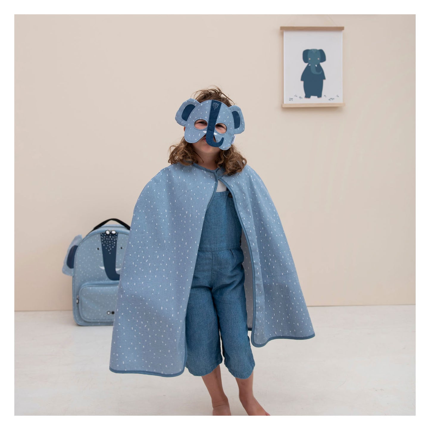 Trixie Cape en Masker Mrs. Elephant