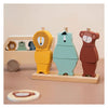 Trixie houten stapel puzzel dieren