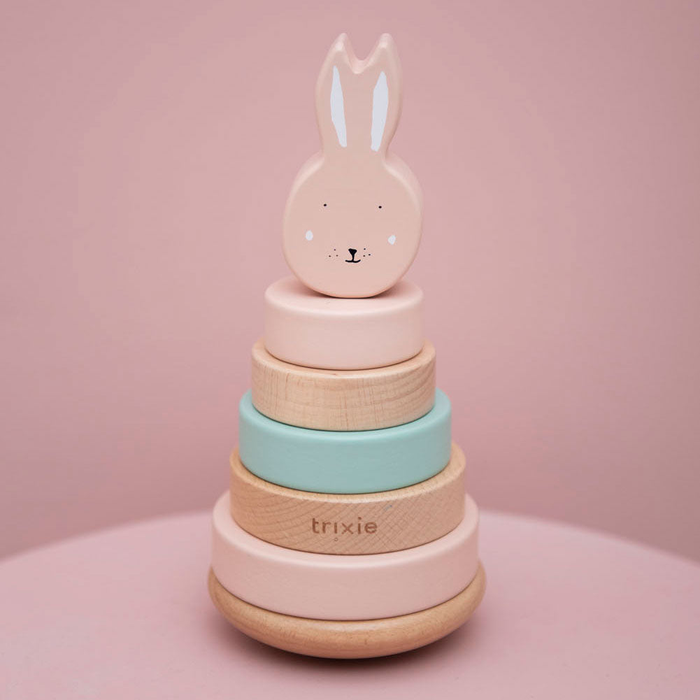 Trixie Houten Stapeltoren Mrs. Rabbit