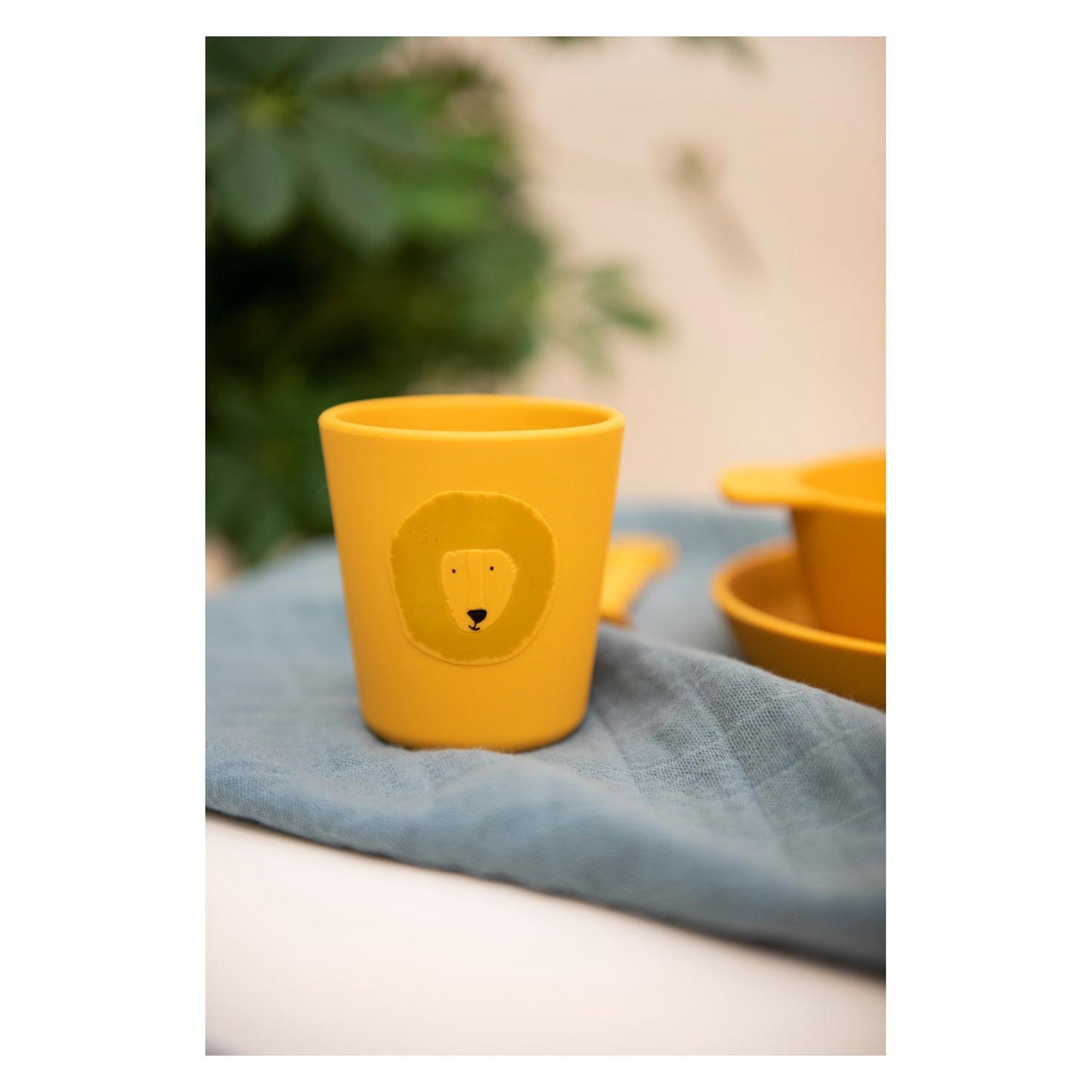 Trixie silicone beker - mr. lion, 2st.