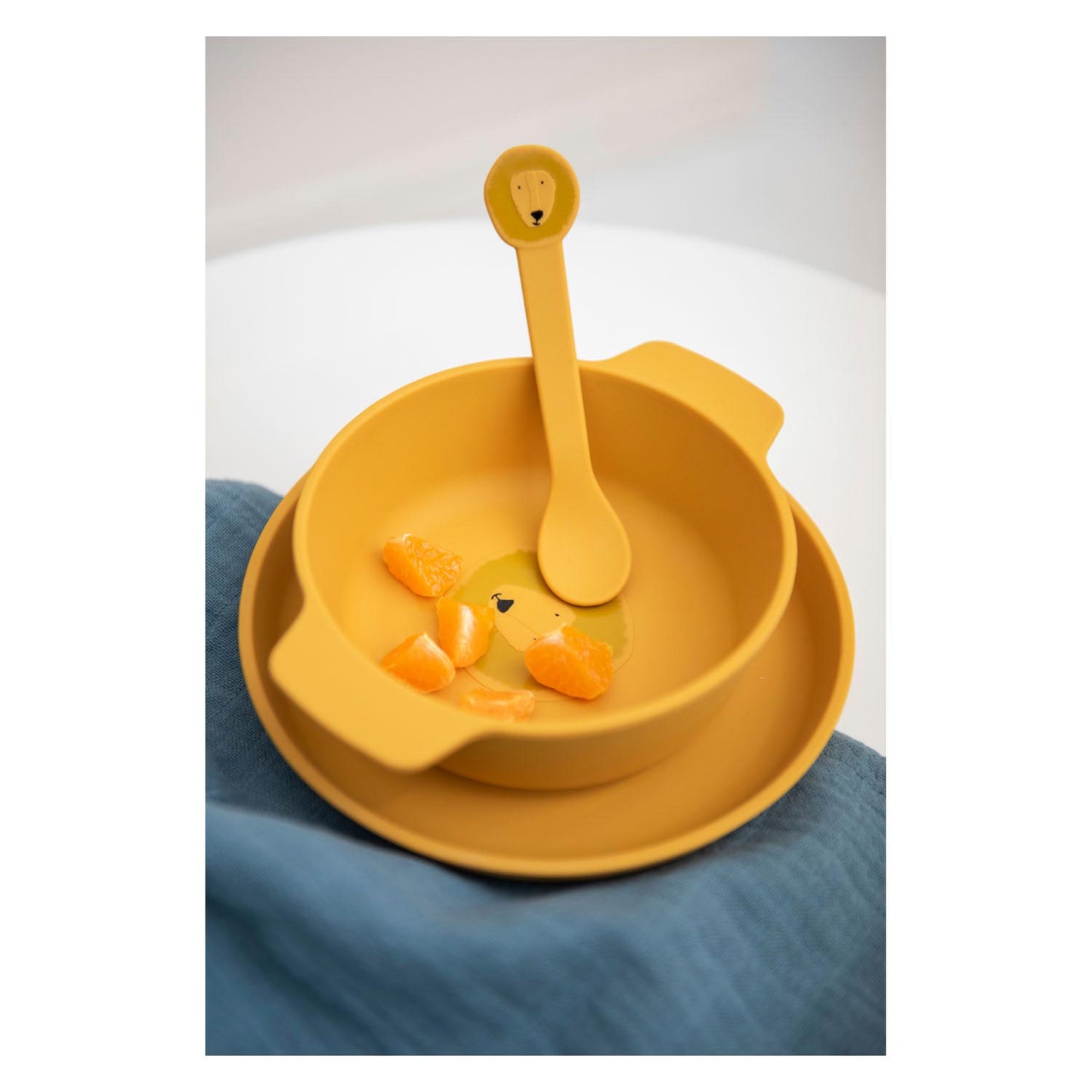 Trixie silicone kom - mr. lion