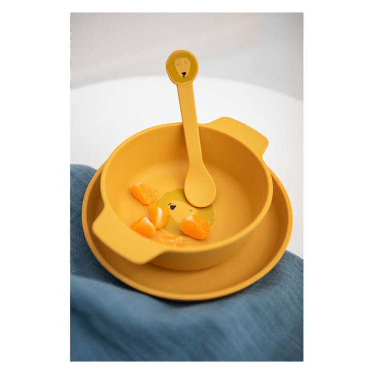Trixie silicone kom - mr. lion