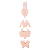 Trixie Houten Dierenvormenpuzzel Mrs. Rabbit, 4st.