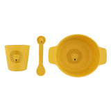 Trixie siliconen baby eetset - mr. lion - afbeelding 1