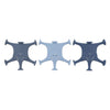 Trixie dierenspel met zuignappen – mrs. elephant – 3-delige badpretset van siliconen - blauw