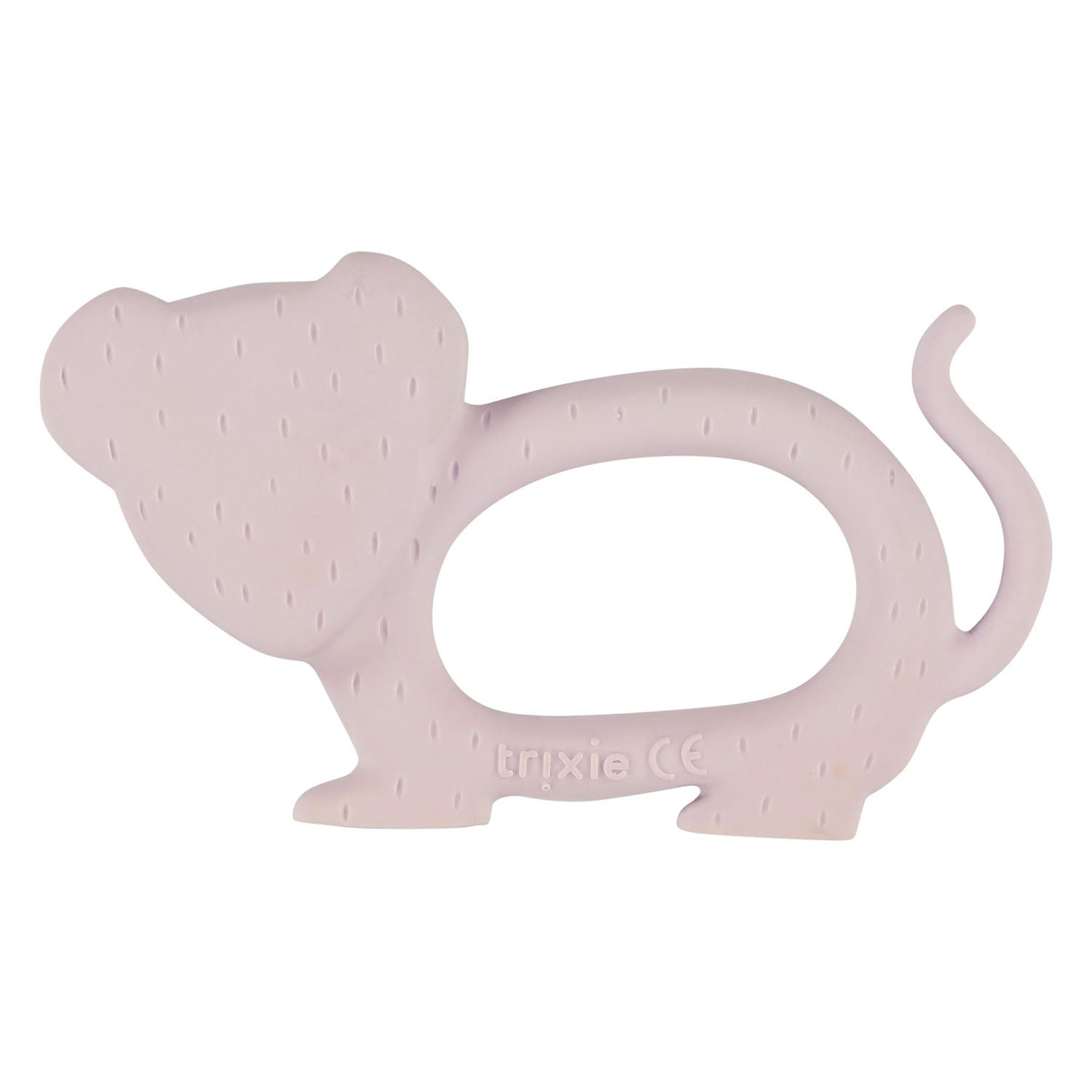 Trixie natuurlijk rubber grijpspeeltje - mrs. mouse