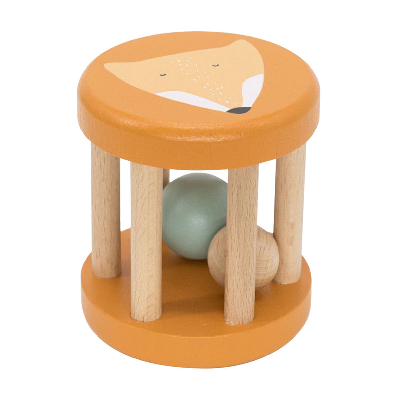 Trixie houten rammelaar - mr. fox