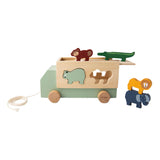 Trixie houten vormenstoof dierentruck, 6dlg. - afbeelding 1