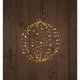 Anna's collection verlichte bal 40cm 192led classic warm met flitsfunctie timer dimmer 5 meter aanloopsnoer