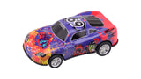 Johntoy john toy pull-back raceauto metaal 10cm op blisterkaart verkrijgbaar in 12 verschillende modellen. - afbeelding 1