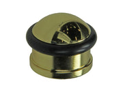 Mack 1047656 - deurstop cilindermodel vermessingd ø 30h25 mm 1 st pc | 6 stuks - afbeelding 1