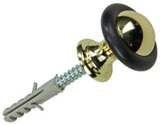 Mack 1047657 - deurstop cilindermodel vermessingd ø 28h28 mm 1 st pc | 6 stuks - afbeelding 1