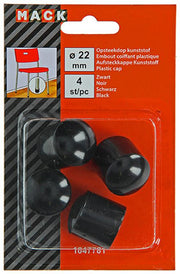 Mack 1047701 - opsteekdop kunststof zwart ø 22 mm 4 st pcs | 6 stuks - afbeelding 2
