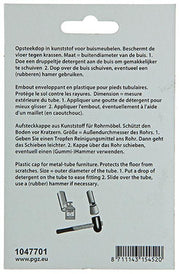 Mack 1047701 - opsteekdop kunststof zwart ø 22 mm 4 st pcs | 6 stuks - afbeelding 3